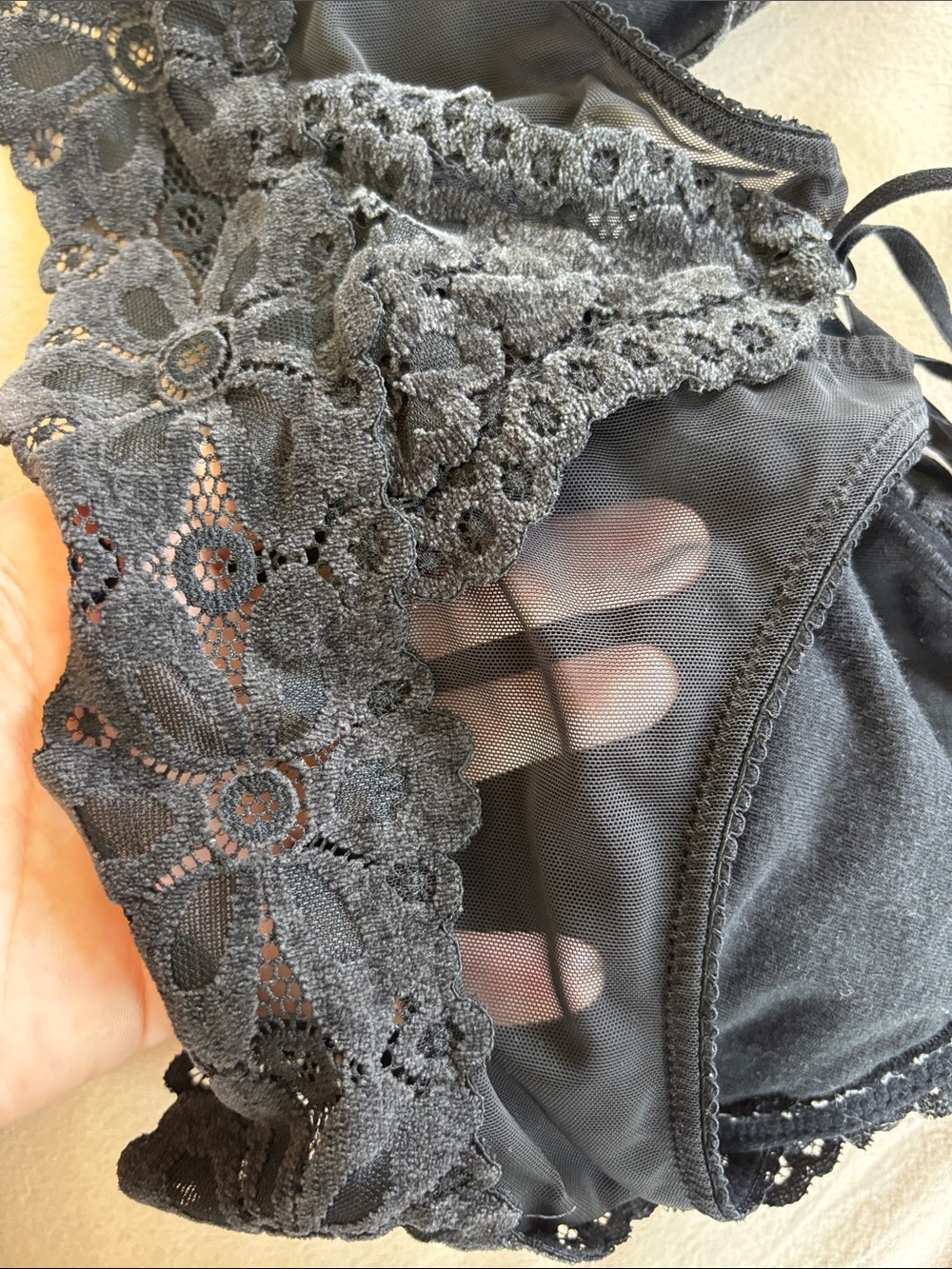 Aerie Strappy Soft Lace Bralette - Picture 4 of 4